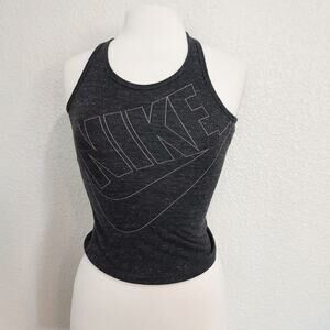 Nike Gray Athletic Halter top Size S